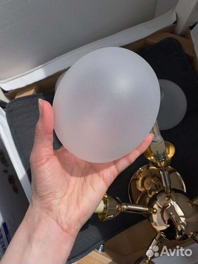 Люстра rivoli Beat 5 x 3 BT, золото