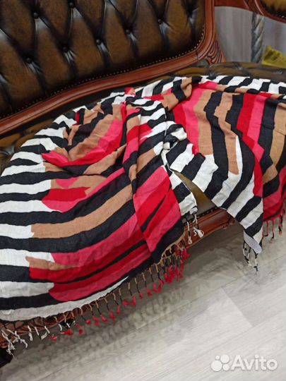 Палантин sonia rykiel хлопок/вискоза италия