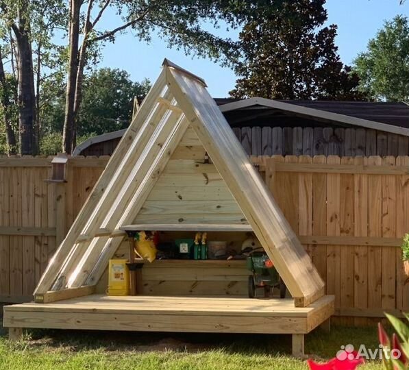 Детские игровые домики, комплексы, площадки