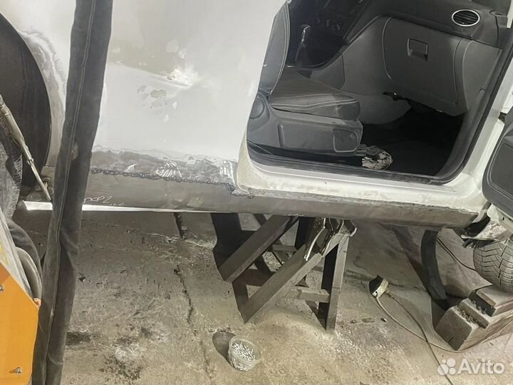 Ford Focus 2 купе ремонтные пороги левый