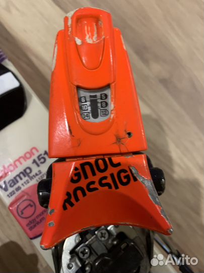 Комплект горные лыжи и ботинки