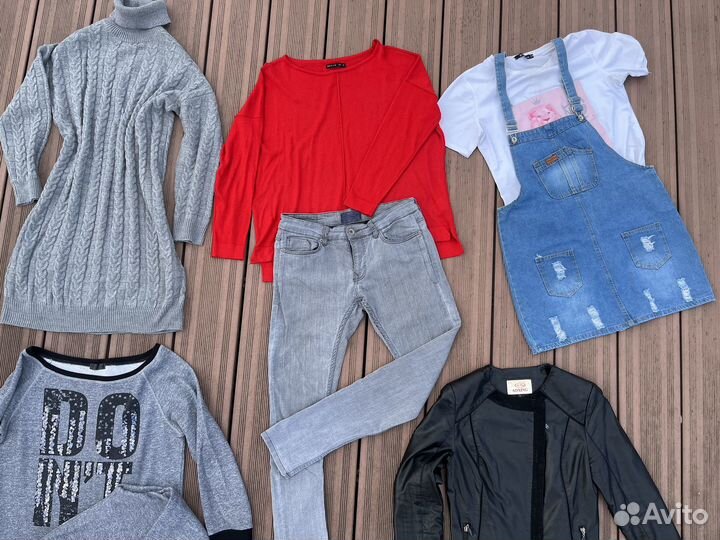 Большой пакет фирменной одежды 48