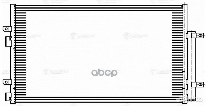 Радиаторы кондиционера (конденсеры) lrac 3008 L