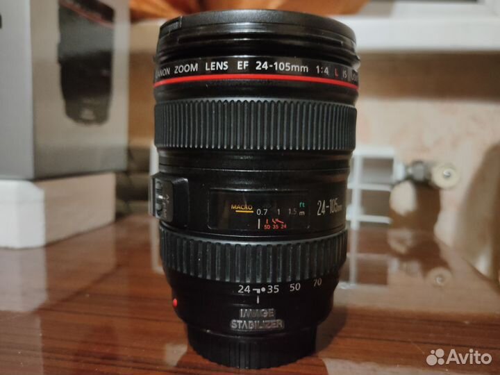 Объектив canon EF 24 105mm