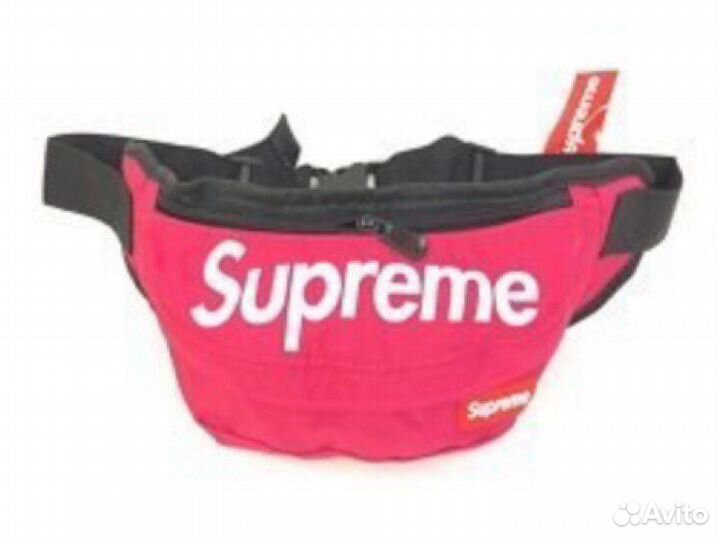 Сумка supreme розовая