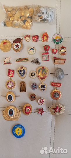 Советские значки