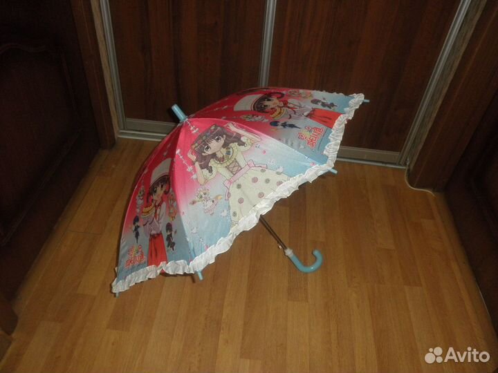 Детский зонт/трость, для девочки