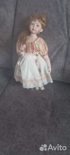 Кукла фарфоровая коллекционная