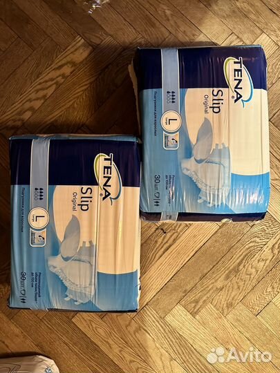 Памперсы для взрослых Tena slip oroginal, размер L