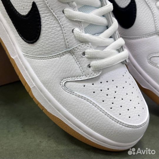 Мужские кроссовки Nike sb Dunk Low White Gum