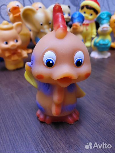 Резиновые и пластмассовые игрушки СССР