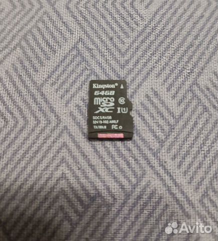 Карта памяти MicroSD 64gb объявление продам