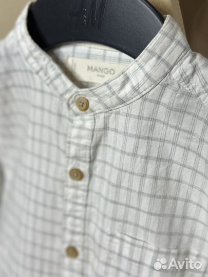 Рубашка mango kids 116/122см