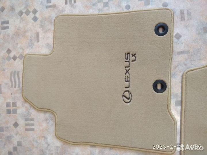 Оригинальные ковры Lexus Lx570 (2007-2012)