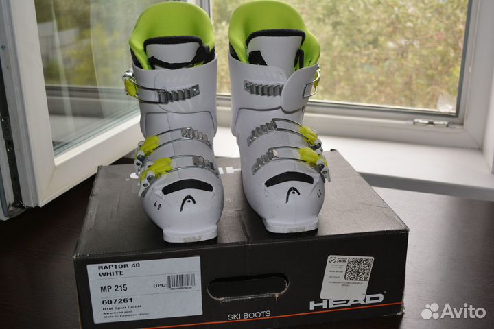 Детские горнолыжные ботинки head raptor 40