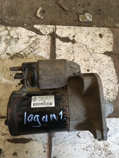 Стартер renault logan 1