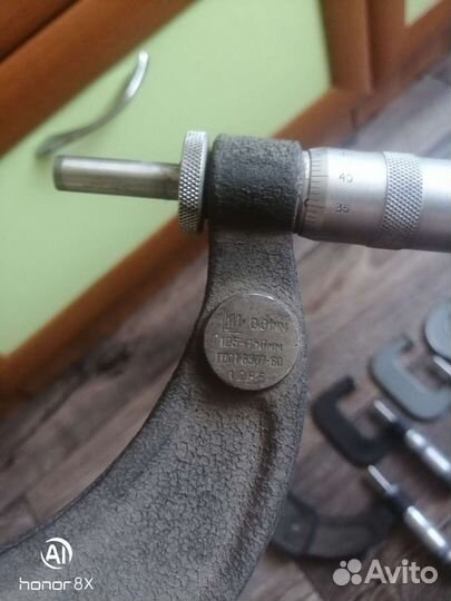 Инструменты 0-25, 25-50,100-125,125,150