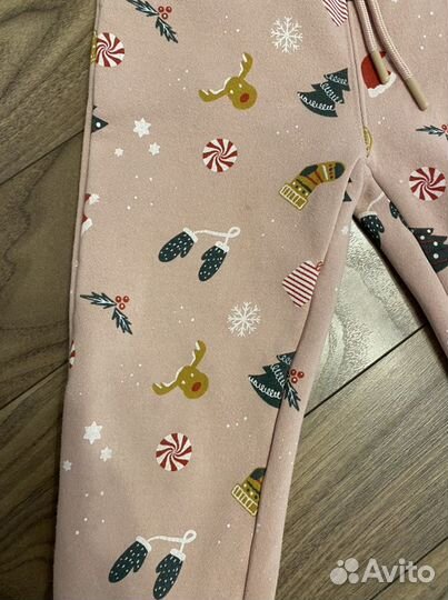 Новогодние свитер и штаны 122