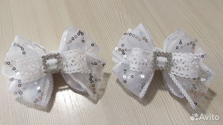 Бантики праздничные ручной работы