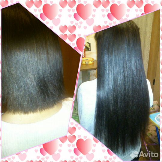 Наращивание волос, теменные накладки