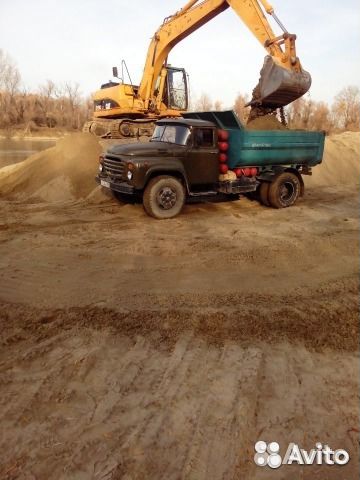 Доставка песка, гравия, щебня и отсева