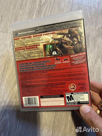 Army of Two 40 days PS3