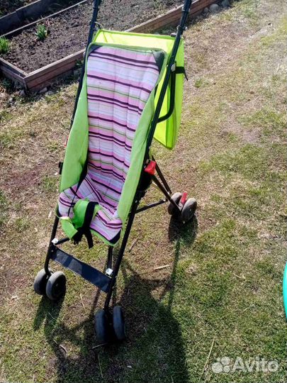 Прогулочная коляска трость бу