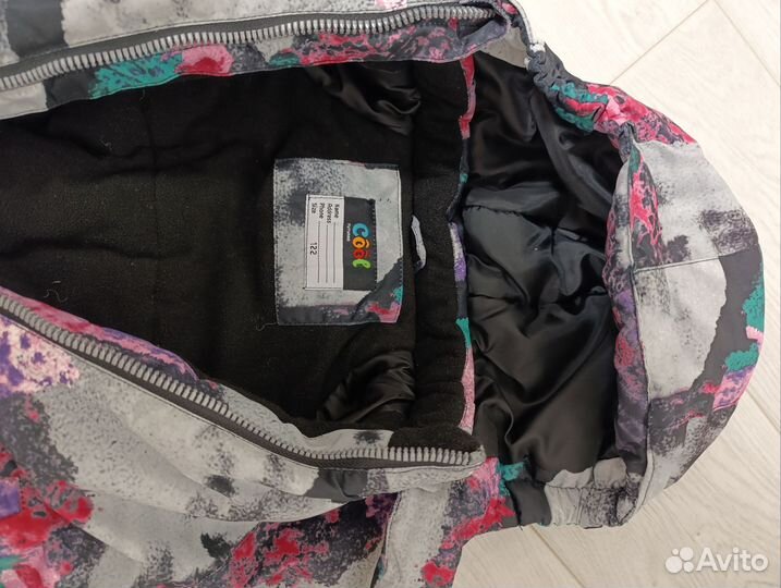 Зимний комбинезон для девочки 122