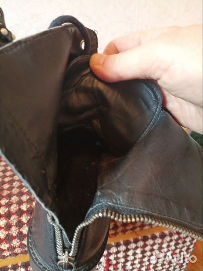 Ботинки жен Zara натур кожа весна 38р