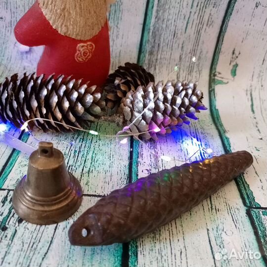 Гирька шишка чугунная от часов ходиков СССР