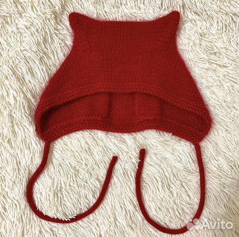 Шапка чепчик с ушками