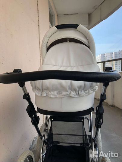 Коляска Lonex julia ecco 3 в 1. Большие колеса