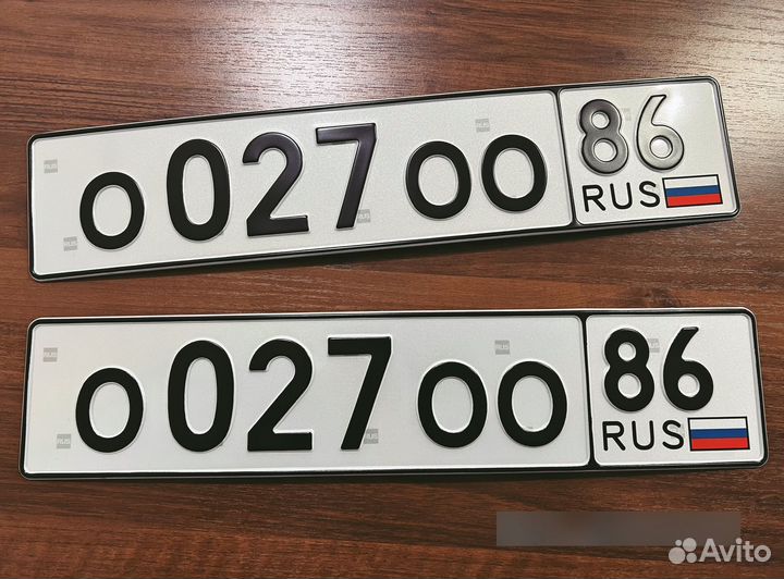 Изготовление дубликатов госномеров