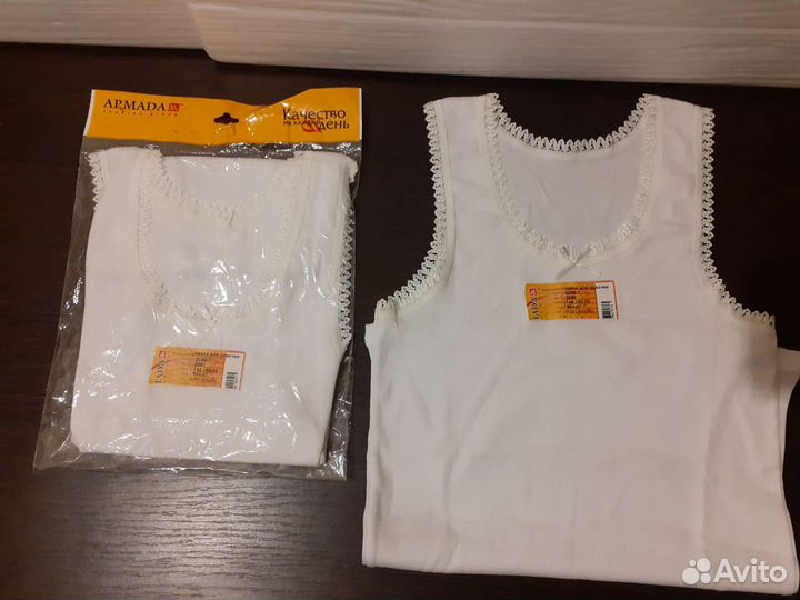 Майка нательная для девочки