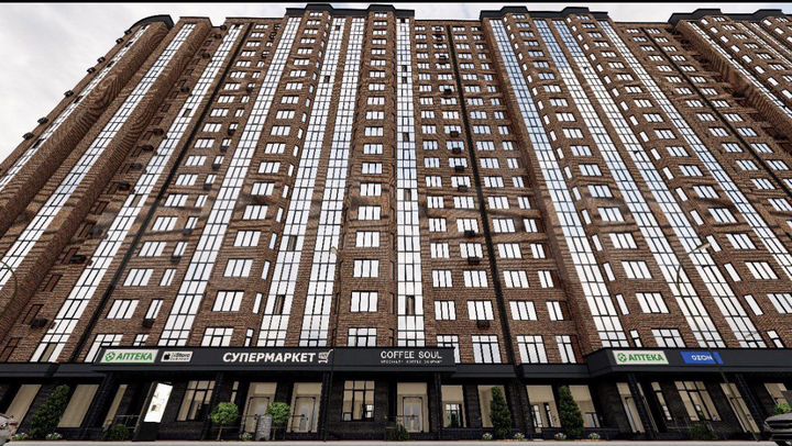 1-к. квартира, 59,8 м², 3/20 эт.