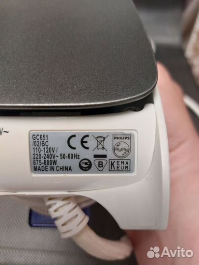 Утюг дорожный philips