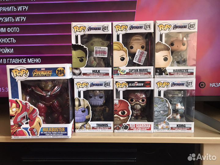 Funko pop мстители оригинал фигурки