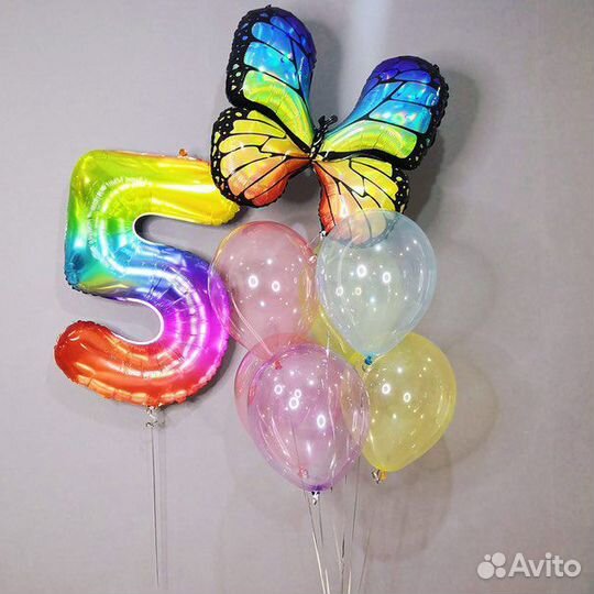 Гелиевые воздушные шары на день рождение