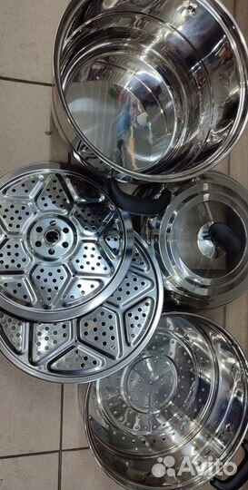 Мантоварка из нержавеющей стали