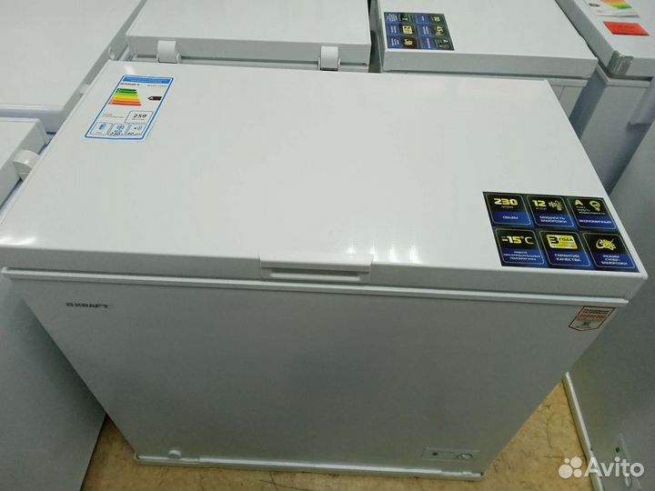 Ларь морозильный kraft BD-250QX новый