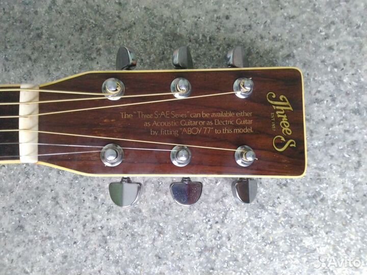 Акустическая гитара ThreeS AE-20 (made in Japan)