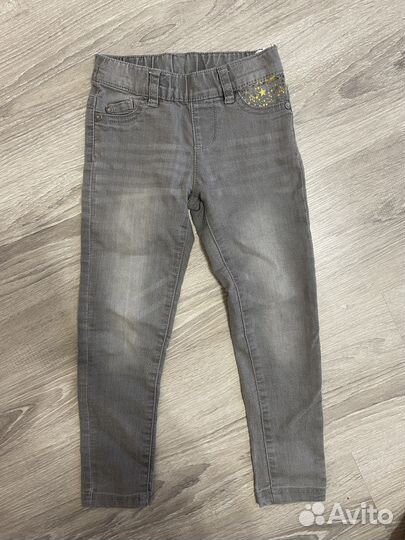 Джинсы для девочки mom