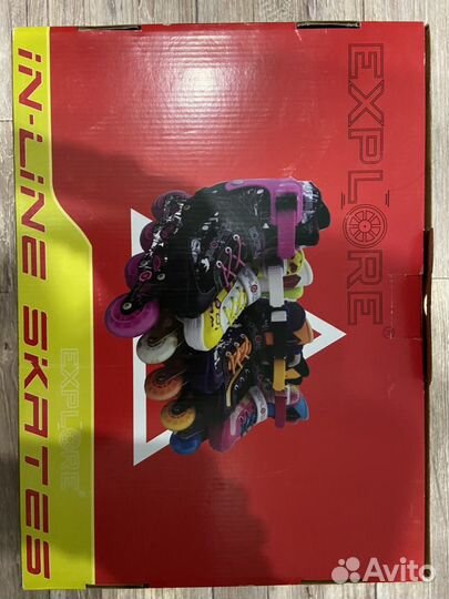 Коньки роликовые 28-31 explore