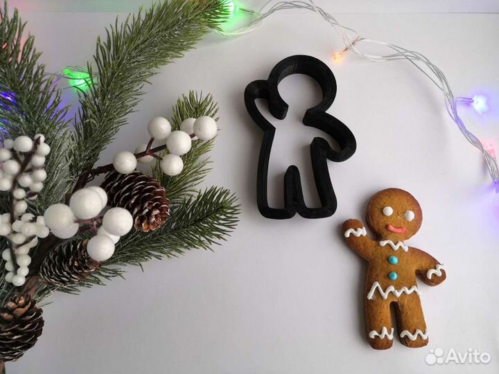 Вырубки (формочки) для пряников, печенья.Новый год