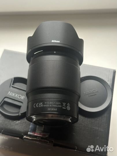 Объектив nikon z 50 1,8 s