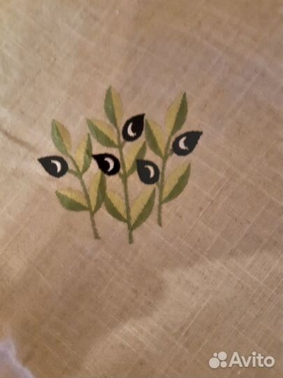 Скатерть льняная новая