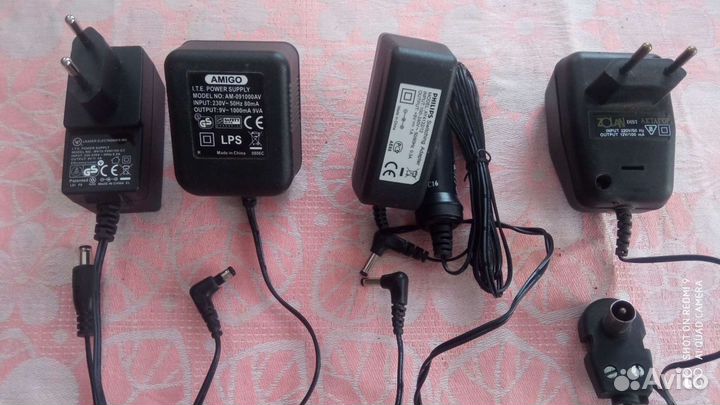 Блоки питания 9,12v