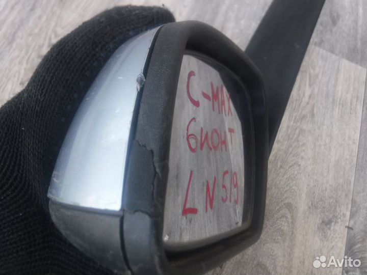 Зеркало левое №519 Ford C-MAX 6 контактов 2004