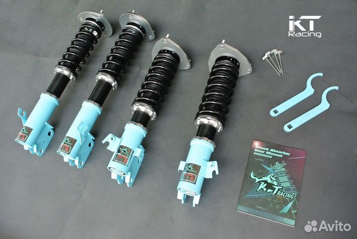 Новые койловеры KT Racing для Subaru Impreza