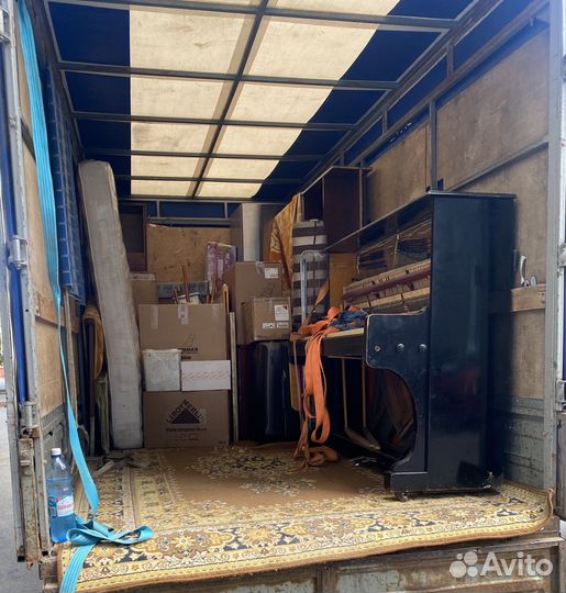 Грузчики переезды газель перевозка пианино